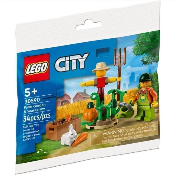 Lego City 30590 Farm Garden & Scarecrow 34pcs - Picture 1 of 5